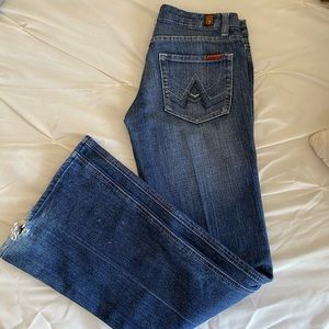 7 FAM “A” Pocket Size 28 Inseam 31”